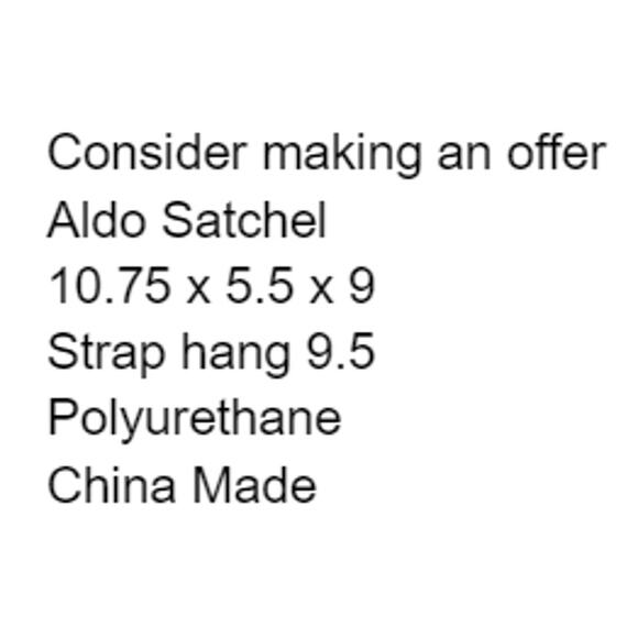 Aldo Purse Floral Tote Chic Classy Elegant Fancy Fashionable Coquette Feminine - Picture 2 of 14